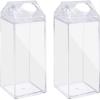 Fujolu 2 Pack 17oz Milk Carton Water Bottle view 1