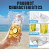 Fujolu 2 Pack 17oz Milk Carton Water Bottle view 4