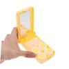 BCOATH Sturdy Material Lens Storage Box Compact for Travel Outdoor Activities Leakproof Contact Case view 2