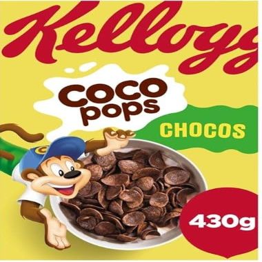 24 x Coco Pops Chocos Chocolate Breakfast Cereal 430g Delicious Tasty And Twisty