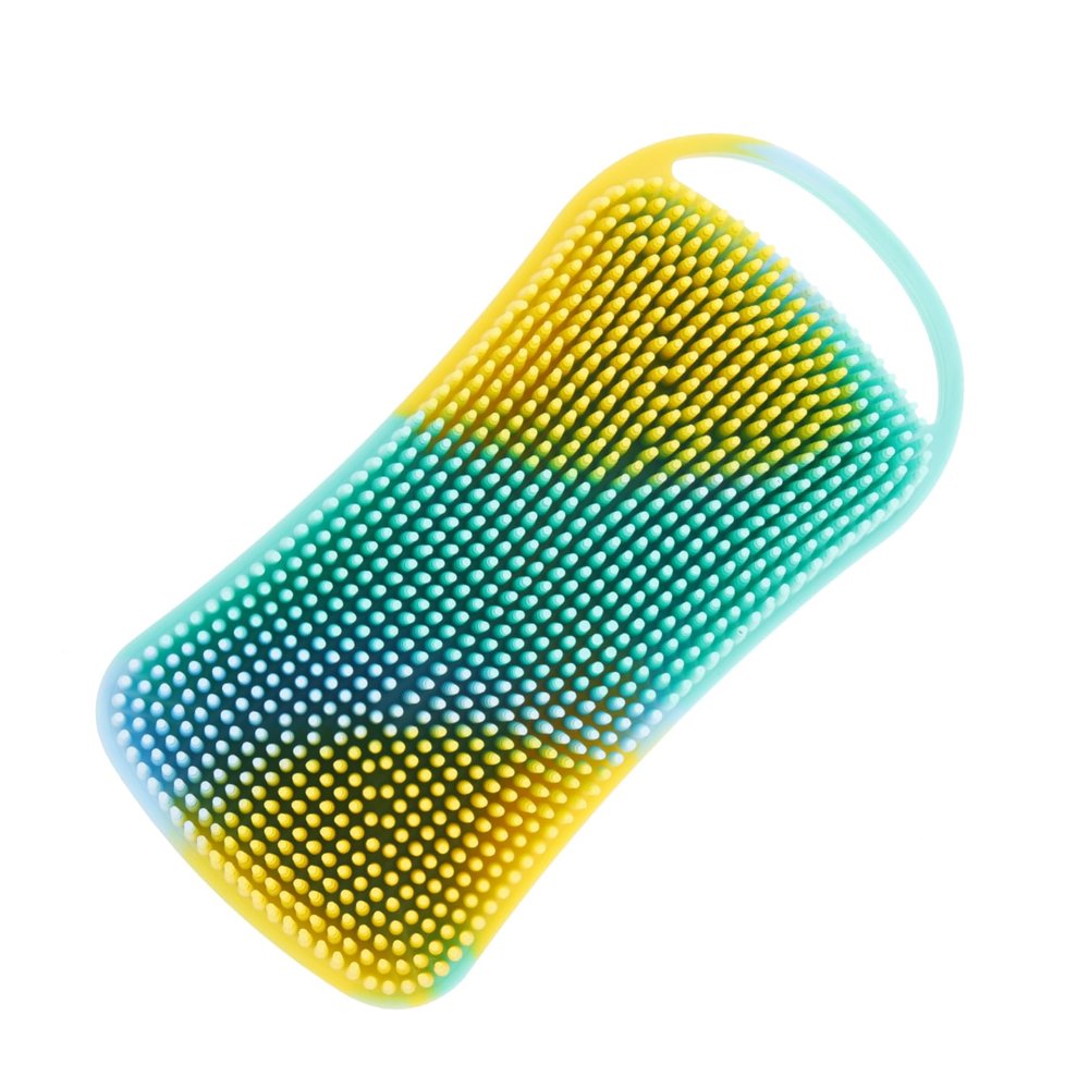 BCOATH Silicone Shower Brush for Head Scrubbing Scalp Massage During Bathing Friendly Bath Exfoliator