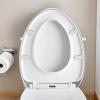 MOLUCKFU 5pcs Toilet Cover Cushion Silicone Pu Adhesive Pad Toilet Lid Bumpers for Soft Close Bathroom Accessory view 4