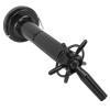 Adjustable Wig Mannequin Head Stand, Non Slip Base, ABS Material Lightweight, Stability Design, Multifunctional Hair Styling Practice Stand with Swivel Handle view 3