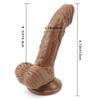 HdGLfdKfb 6 Inch Soft Silicone, Portable and Durable, Skin-Friendly and Waterproof, with Suction Cup(Size:D) view 2