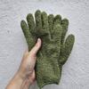1x Pair of Microfibre Gloves for Cleaning Dust of House Plant Leaves, Plant Duster Gloves, Green Gardening Gloves, Leaf Shine Dust Gloves, Gardeners Gift, Plant Care Accessory view 1