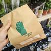 1x Pair of Microfibre Gloves for Cleaning Dust of House Plant Leaves, Plant Duster Gloves, Green Gardening Gloves, Leaf Shine Dust Gloves, Gardeners Gift, Plant Care Accessory view 3