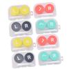 Healvian 8pcs Contacts Lens Cases Travel Storage Replaceable Holders Convenient Outdoor Lenses Box view 1