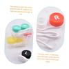 Healvian 8pcs Contacts Lens Cases Travel Storage Replaceable Holders Convenient Outdoor Lenses Box view 2