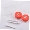 Healvian 8pcs Contacts Lens Cases Travel Storage Replaceable Holders Convenient Outdoor Lenses Box view 3