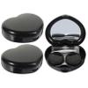 Anneome 3sets Travel Case for Contacts Lens Case Heart Shaped Lens Holder for Women view 1