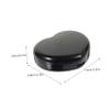 Anneome 3sets Travel Case for Contacts Lens Case Heart Shaped Lens Holder for Women view 2