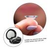 Anneome 3sets Travel Case for Contacts Lens Case Heart Shaped Lens Holder for Women view 3