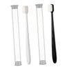 Anneome Micro-Nano Soft Bristle Toothbrush Set 4pcs with Supple Black White Heads, Ultra-fine Bristles for Adults Oral Cleaning and Maternal Dental Care view 1