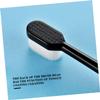 Anneome Micro-Nano Soft Bristle Toothbrush Set 4pcs with Supple Black White Heads, Ultra-fine Bristles for Adults Oral Cleaning and Maternal Dental Care view 3