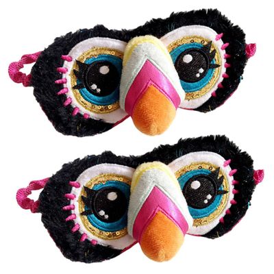 Anneome 2pcs Toucan Eye Mask Sleeping Mask Cute Cartoon Eye Patches for Boys and Girls Sleepovers Night Use