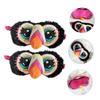 Anneome 2pcs Toucan Eye Mask Sleeping Mask Cute Cartoon Eye Patches for Boys and Girls Sleepovers Night Use view 4