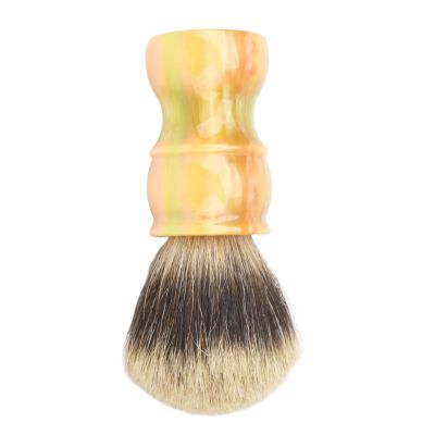 ANKROYU Synthetic Shaving Brush, Barber Beard Shaving Brush, Facial Hair Cleaning Brush, Synthetic Hair Shaving Brush for Barber Salon Home