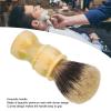 ANKROYU Synthetic Shaving Brush, Barber Beard Shaving Brush, Facial Hair Cleaning Brush, Synthetic Hair Shaving Brush for Barber Salon Home view 2