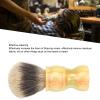 ANKROYU Synthetic Shaving Brush, Barber Beard Shaving Brush, Facial Hair Cleaning Brush, Synthetic Hair Shaving Brush for Barber Salon Home view 3