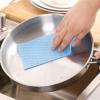 Senrusa 2Packs Disposable NonWoven Rag Washing Dish Towel Kitchen Cleaning Cloth Wiping Rag (Blue) view 4