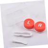 SEWOART Pp Lens Case 8pcs Set Portable Lens Storage Box Holder for Daily Use Random Color view 2