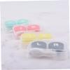 SEWOART Pp Lens Case 8pcs Set Portable Lens Storage Box Holder for Daily Use Random Color view 4