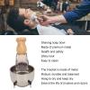 ANKROYU Men Shaving Brush Set, Comfortable Handle Men Shaving Kit, Multifunctional Shaving Brush Set, Men Shave Tool Kit for Home Salon view 2