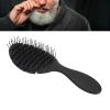 ANKROYU Men Beard Brush, ABS Hair Brush, Anti Tangle Detangling Hair Brush, Hair Detangler Brush, Beard Detangler Brush for Home Salon view 4