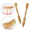 2pcs Kid Dental Care Training Toothbrush Food Grade Silicone Tongue Brush for 0-18 Months Infant Cleaning Brush view 2