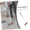 PLAFOPE Soft Indoor Dust Broom with Long 90cm Stainless Steel Handle, Anti-static Soft Bristles Floor Sweeping Brush for Home, Kitchen, Rv Cleaning view 4