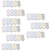 Healvian 45pcs Portable Leak Lens Box Dual Storage Box for Lenses for Travel and Everyday Use Keeps Lenses Organized and Safe view 1