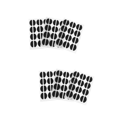 Healvian 168pairs Self Adhesive Eyeglass Nosepads Slip Nose Pads for Glasses Comfortable Silicone Nose Pads for Reading Glasses