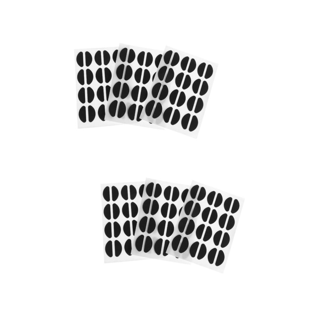 Healvian 168pairs Self Adhesive Eyeglass Nosepads Slip Nose Pads for Glasses Comfortable Silicone Nose Pads for Reading Glasses