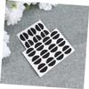 Healvian 168pairs Self Adhesive Eyeglass Nosepads Slip Nose Pads for Glasses Comfortable Silicone Nose Pads for Reading Glasses view 2