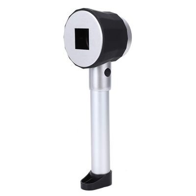10X Portable Pocket LED Mini Magnifier Loupe with 25mm Optical Glass, LED Lights and Scale for Observing, Measuring and Exploring