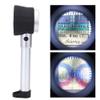 10X Portable Pocket LED Mini Magnifier Loupe with 25mm Optical Glass, LED Lights and Scale for Observing, Measuring and Exploring view 3