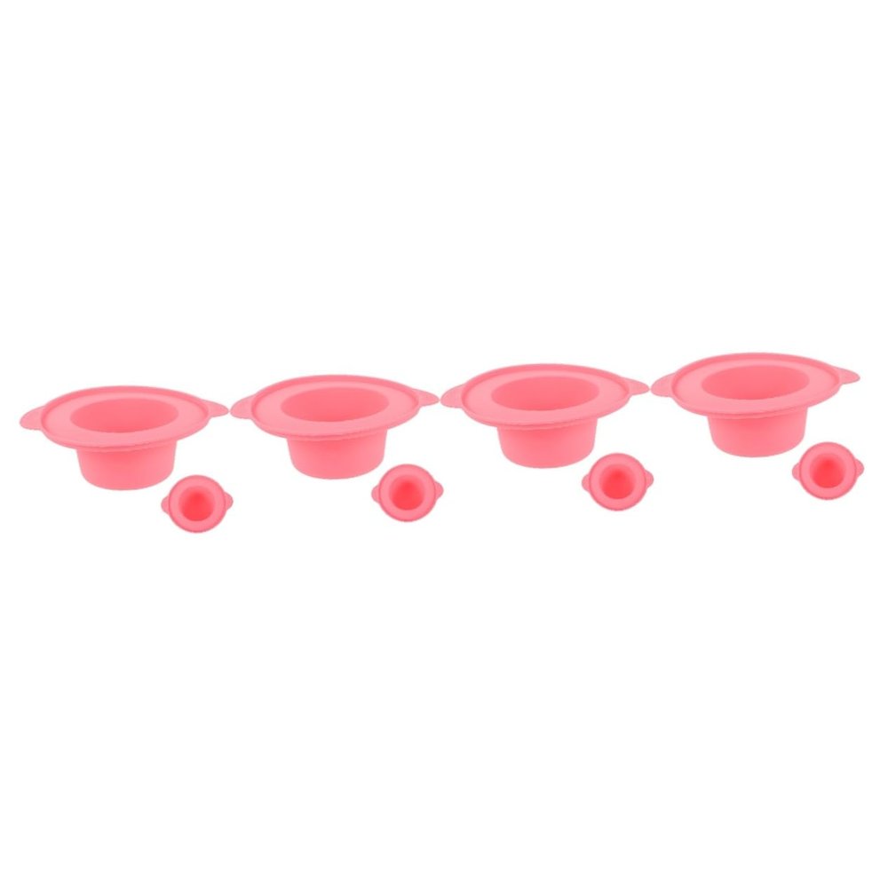 Healvian 4pcs Silicone Mask Mixing Bowl DIY Facial Mask Making Tool Spa Supplies Mixing Container