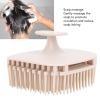 4PCS Hair Scalp Massager Brush, Hair Scalp Exfoliator Dandruff Removal Deep Cleansing Easy to Hold and Operate Shower Tool Suitable for Home Use, Bathing (Skin Color) view 3