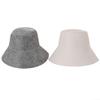 Sauna Hat For Overheating Prevention, Anti Heat Russian Cap, Grey/White(White) view 1