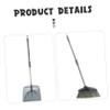 Anneome Broom Dustpan Kit Floor Cleaning Tool for Home Broom and Dustpan Long Handle Multi-functional Cleaning Supplies Assorted style view 3