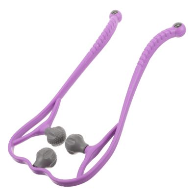 Anneome Veeloza Neck Massager for Neck Pain Relief Deep Tissue Massage Machine Manual Cervical Massager Rollers for Home Office Travel