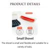 2 in 1 Groove Cleaning Brush Window Track Multi-function with Hard Bristles and Hidden Scraper Window Groove Cleaning Brush Manual Cleaner Handle Brush for Sliding Window Rails(Gray,1 Pcs) view 4