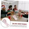 Anneome 4rolls Box of Christmas Themed Toilet Paper Xmas Pattern Toilet Tissue Dinner Napkin view 2