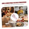 Anneome 4rolls Box of Christmas Themed Toilet Paper Xmas Pattern Toilet Tissue Dinner Napkin view 3