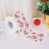 for HPLIVE 1 Roll Paper Roll with Christmas Pattern, Paper Prints, Funny Toilet Paper Accessories for Christmas Decoration (C) view 1
