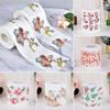 for HPLIVE 1 Roll Paper Roll with Christmas Pattern, Paper Prints, Funny Toilet Paper Accessories for Christmas Decoration (C) view 3