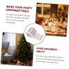 Anneome Creative Printed Christmas Toilet Paper 4 Rolls Set Double-Layer Festival Printing Napkin Xmas Pattern Toilet Tissue for Holiday Bathroom Use view 2