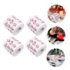 Anneome Creative Printed Christmas Toilet Paper 4 Rolls Set Double-Layer Festival Printing Napkin Xmas Pattern Toilet Tissue for Holiday Bathroom Use view 4
