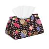 Ice Creams and Cartoon Cake Pattern Tissue Box Cover, Tissue Box Holder, Tissue Holders Decorative Organizer for Home Decor, Tabletop and Car view 1