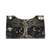 Tree of Life Stars and Planets Tissue Box Cover, Tissue Box Holder for Tabletop Desk, Decorative Box Covers, Accessories for Home Car Office view 2